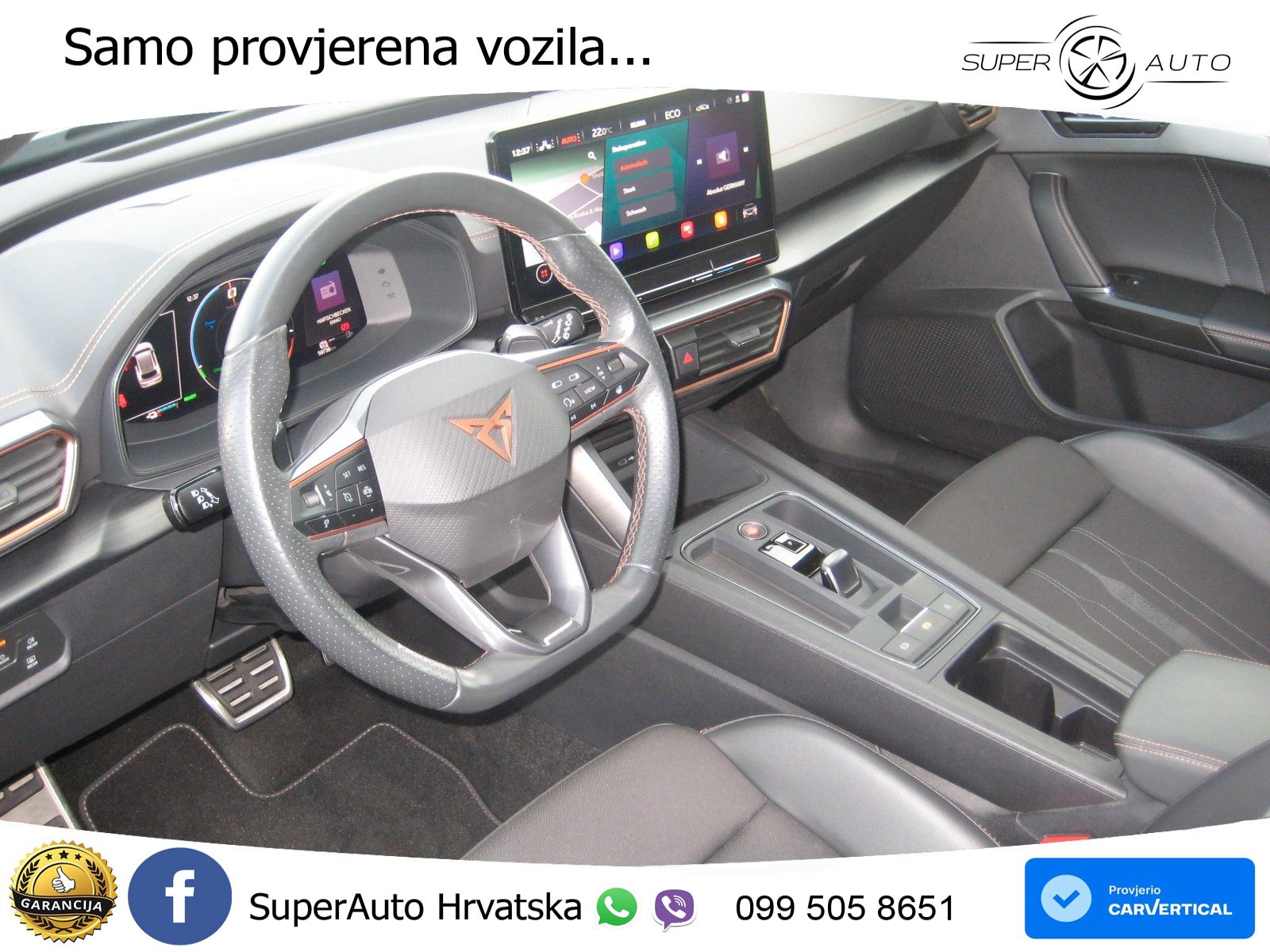 Cupra Formentor 1.4 TSI (245 KS) e-Hybrid DSG VZ LED+GR SJED+ACC