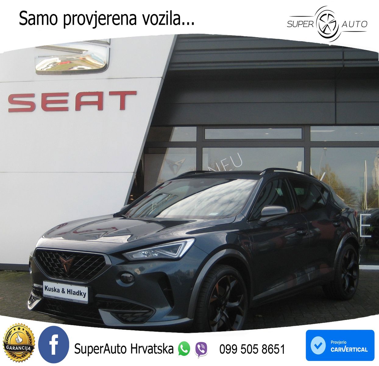 Cupra Formentor 1.4 TSI (245 KS) e-Hybrid DSG VZ LED+GR SJED+ACC
