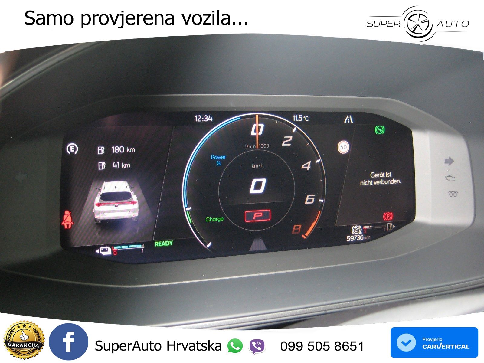 Cupra Formentor 1.4 TSI (245 KS) e-Hybrid DSG VZ LED+GR SJED+ACC