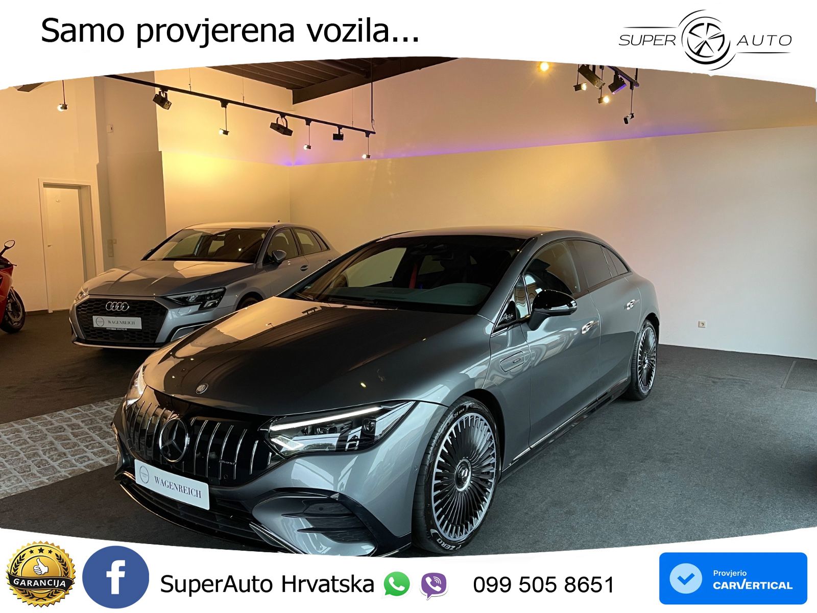 Mercedes EQE AMG 53 100 kWh (625 KS) 4MATIC+ ACC+HEAD+GR SJED+360+PANO