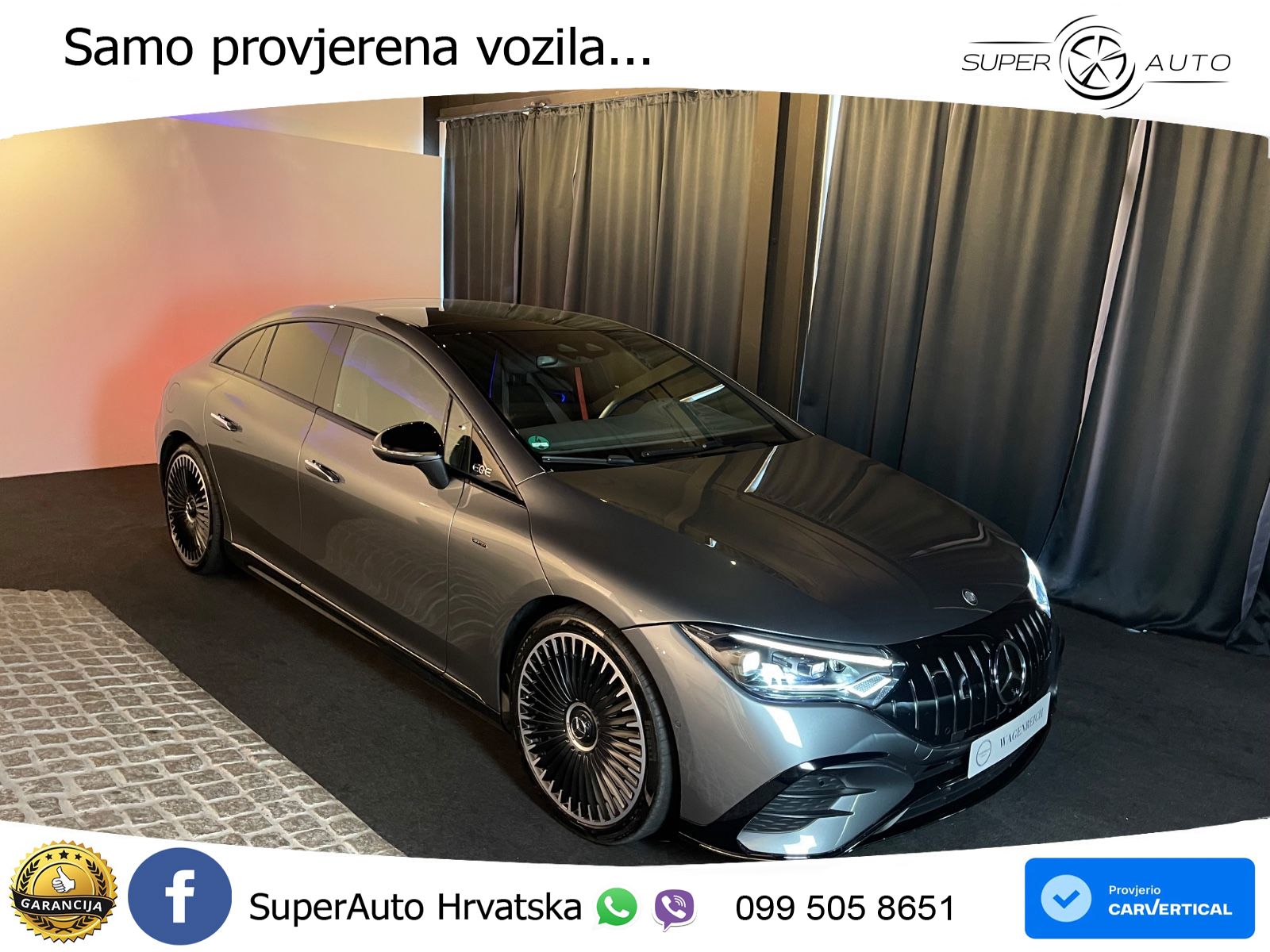 Mercedes EQE AMG 53 100 kWh (625 KS) 4MATIC+ ACC+HEAD+GR SJED+360+PANO