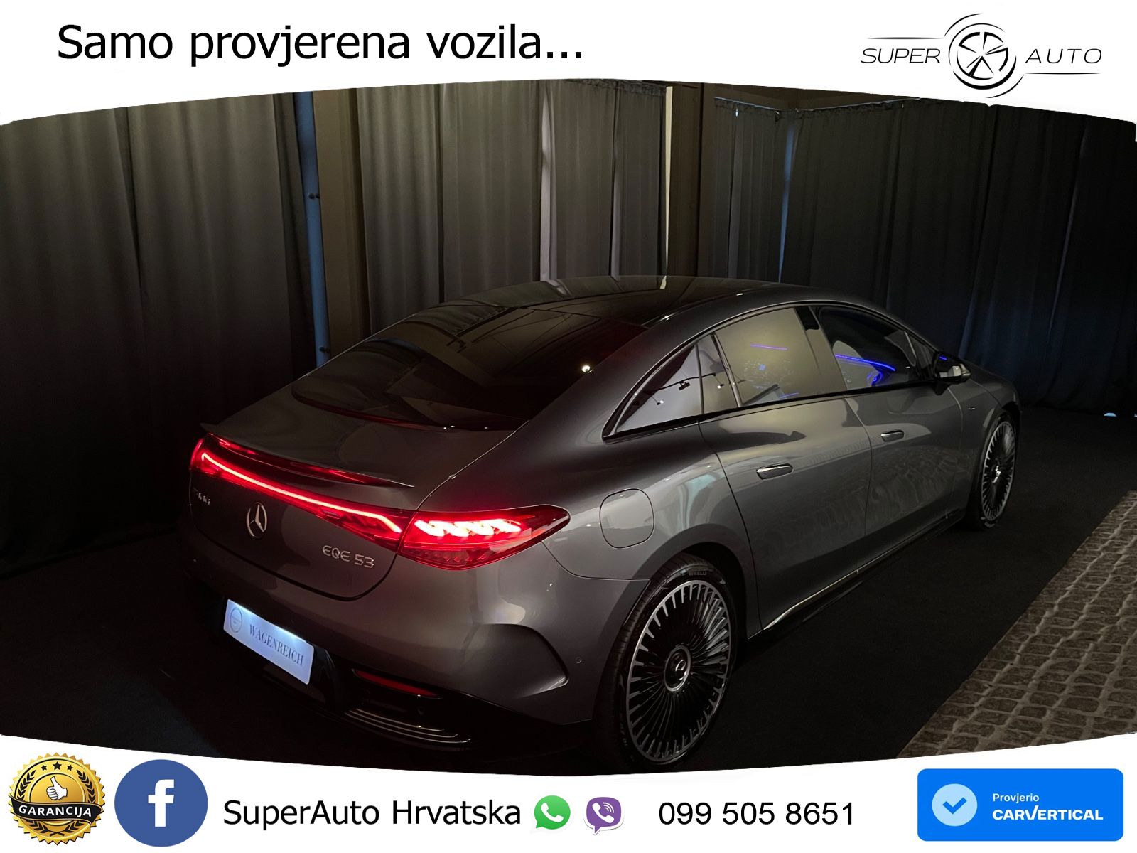 Mercedes EQE AMG 53 100 kWh (625 KS) 4MATIC+ ACC+HEAD+GR SJED+360+PANO