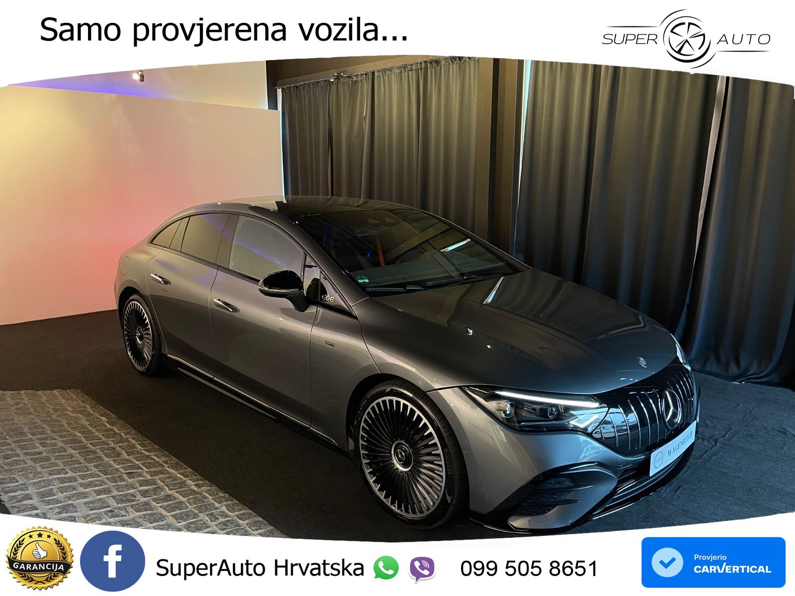 Mercedes EQE AMG 53 100 kWh (625 KS) 4MATIC+ ACC+HEAD+GR SJED+360+PANO