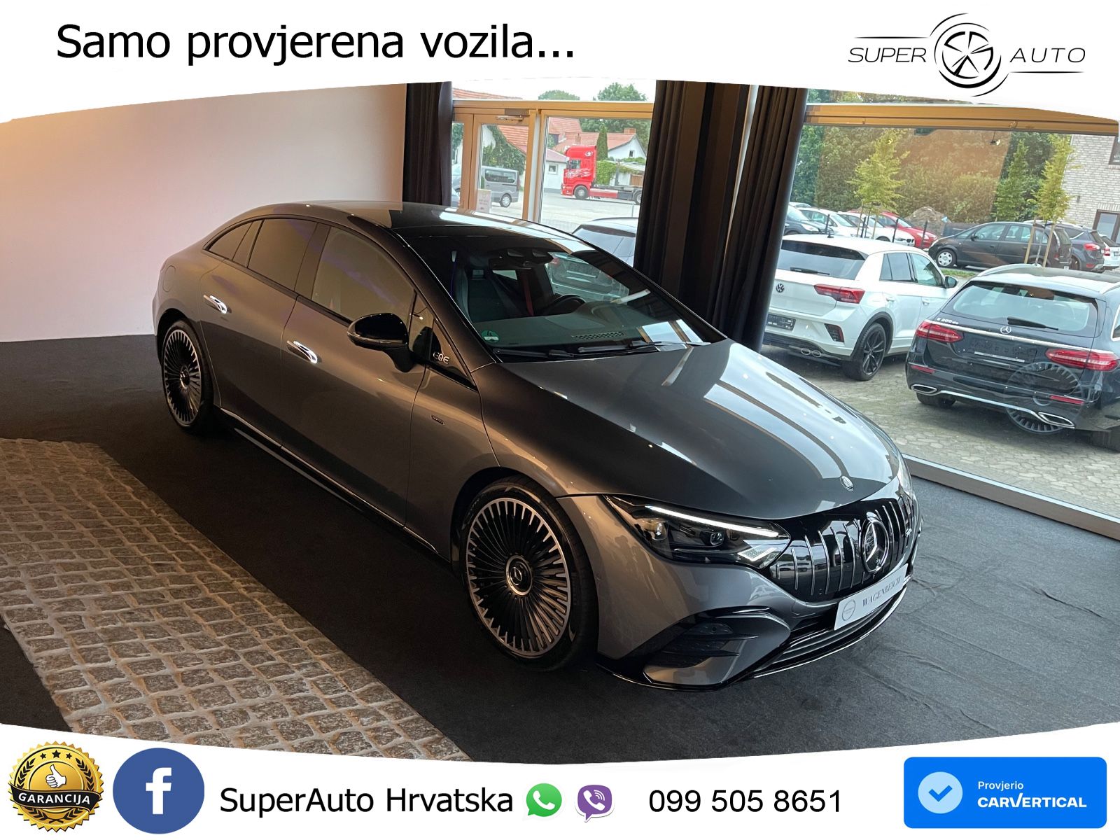 Mercedes EQE AMG 53 100 kWh (625 KS) 4MATIC+ ACC+HEAD+GR SJED+360+PANO