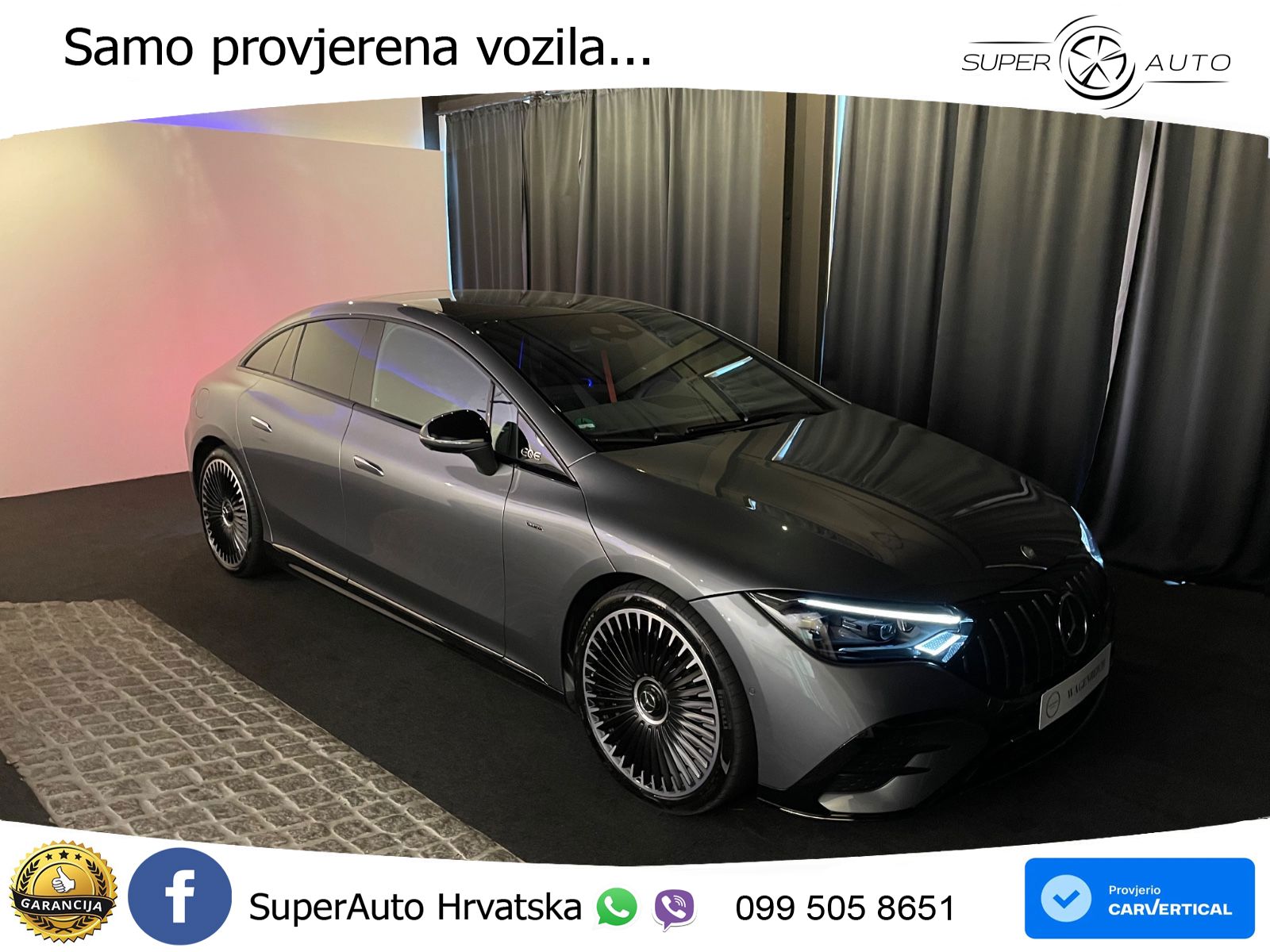 Mercedes EQE AMG 53 100 kWh (625 KS) 4MATIC+ ACC+HEAD+GR SJED+360+PANO