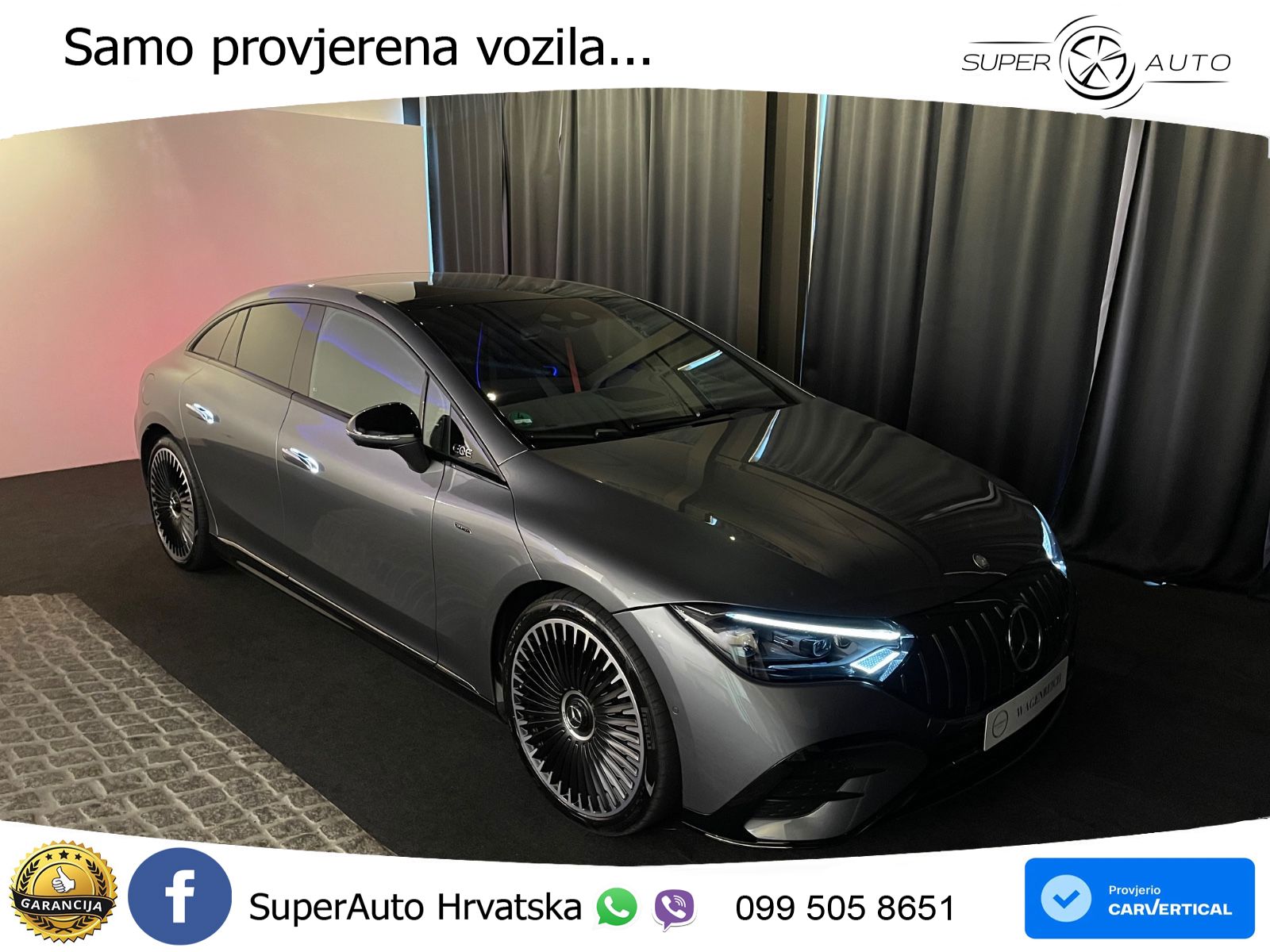 Mercedes EQE AMG 53 100 kWh (625 KS) 4MATIC+ ACC+HEAD+GR SJED+360+PANO