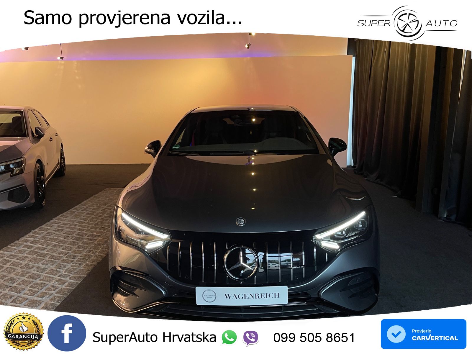Mercedes EQE AMG 53 100 kWh (625 KS) 4MATIC+ ACC+HEAD+GR SJED+360+PANO
