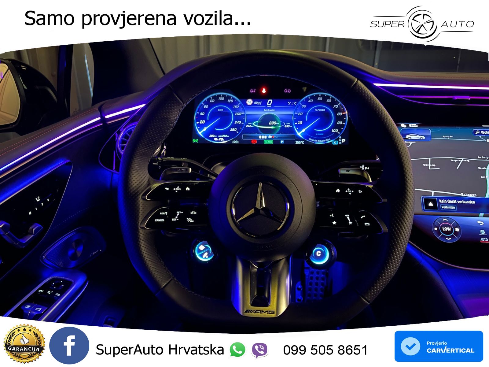 Mercedes EQE AMG 53 100 kWh (625 KS) 4MATIC+ ACC+HEAD+GR SJED+360+PANO
