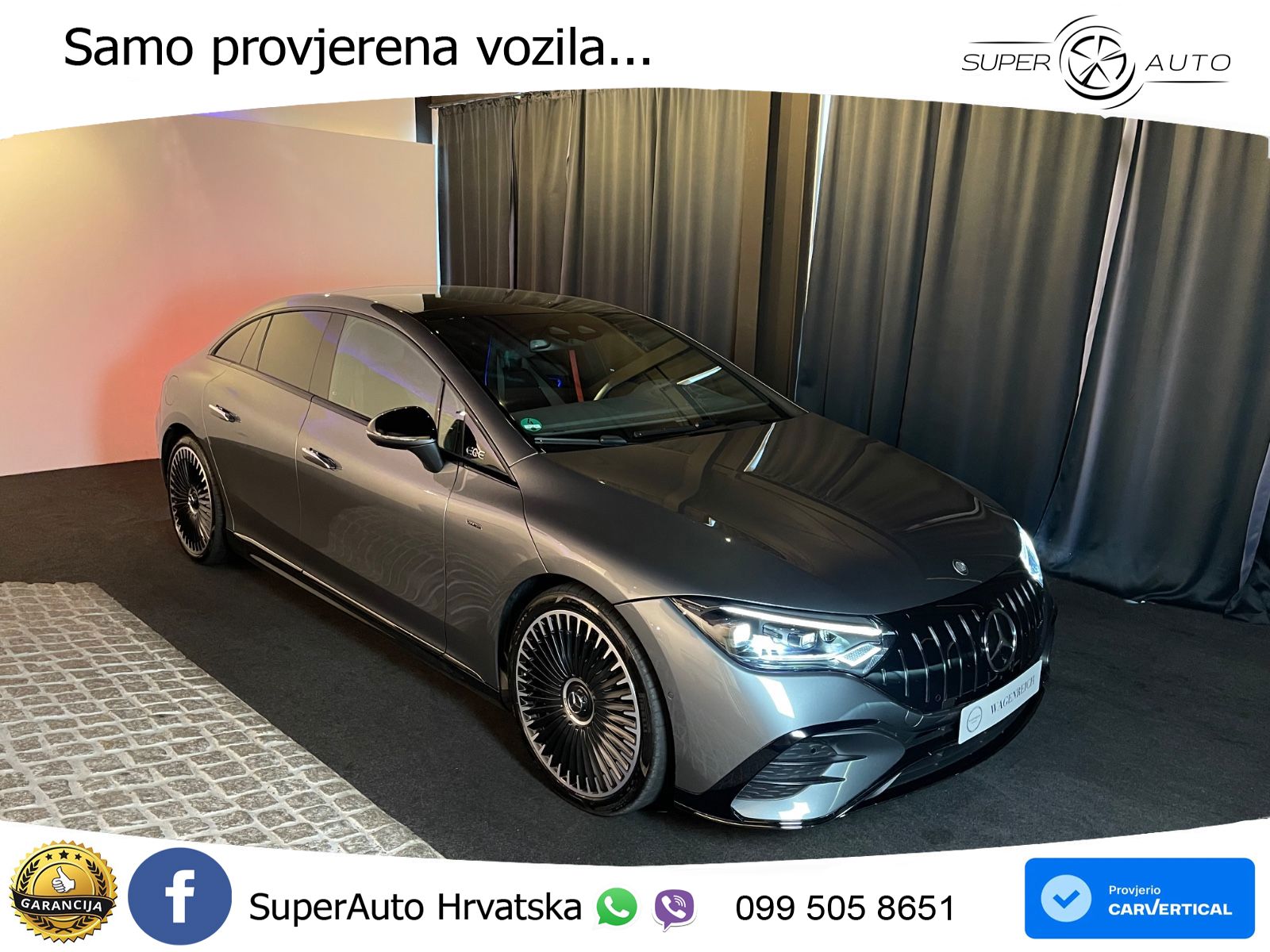Mercedes EQE AMG 53 100 kWh (625 KS) 4MATIC+ ACC+HEAD+GR SJED+360+PANO