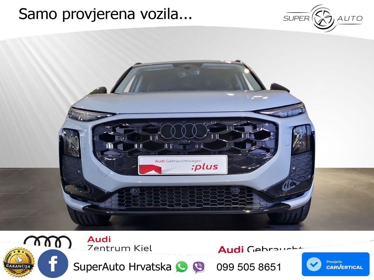 Audi Q3 2.0 TDI (150 KS) S tronic S line LED+GR SJED+ACC