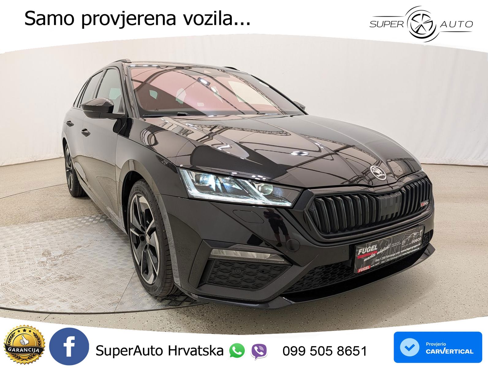 Škoda Octavia Combi RS 2.0 TDI (200 KS) DSG MATRIX+GR SJED+KAM