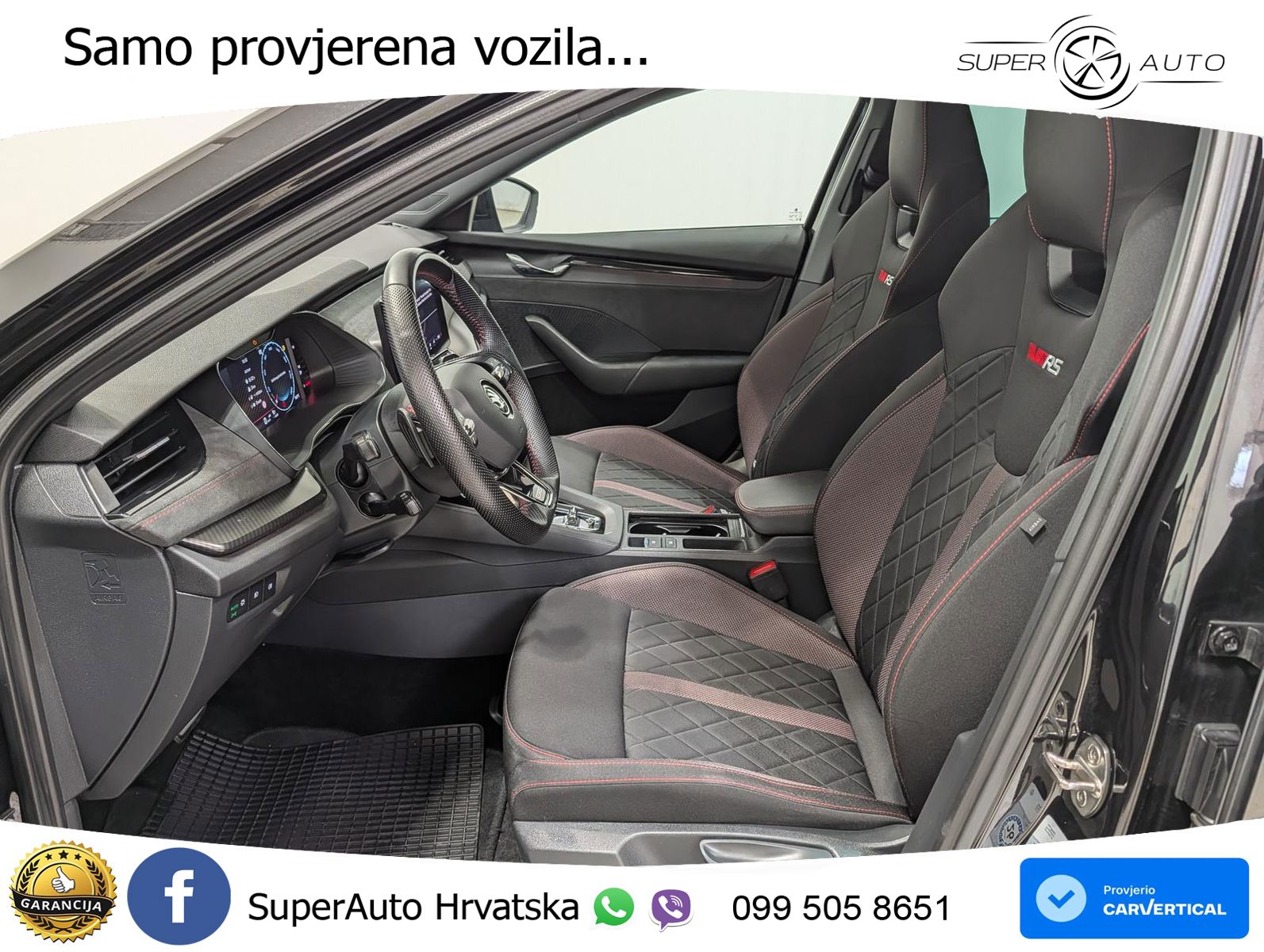 Škoda Octavia Combi RS 2.0 TDI (200 KS) DSG MATRIX+GR SJED+KAM