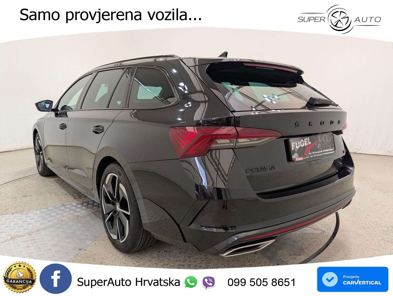 Škoda Octavia Combi RS 2.0 TDI (200 KS) DSG MATRIX+GR SJED+KAM