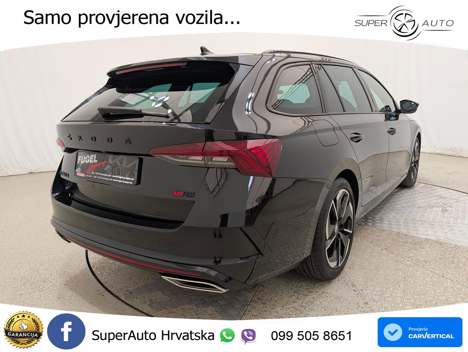 Škoda Octavia Combi RS 2.0 TDI (200 KS) DSG MATRIX+GR SJED+KAM