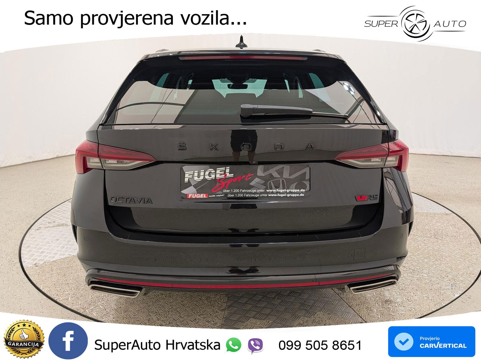 Škoda Octavia Combi RS 2.0 TDI (200 KS) DSG MATRIX+GR SJED+KAM