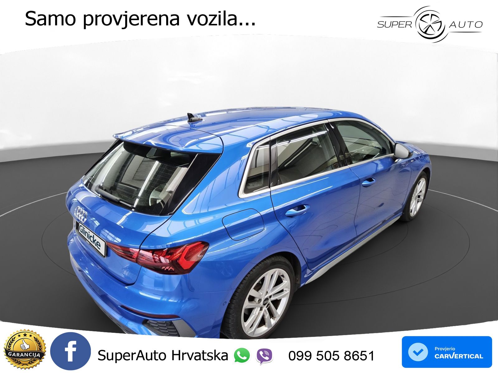 Audi A3 35 TFSI (150 KS) S tronic S line LED+GR SJED+ACC