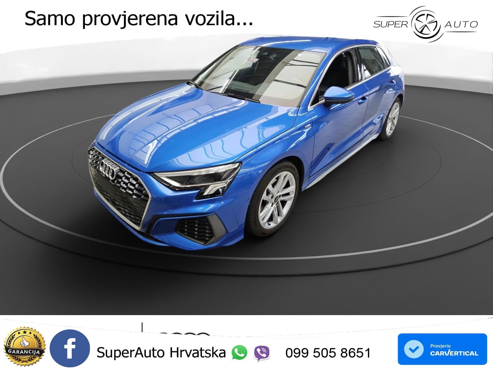 Audi A3 35 TFSI (150 KS) S tronic S line LED+GR SJED+ACC