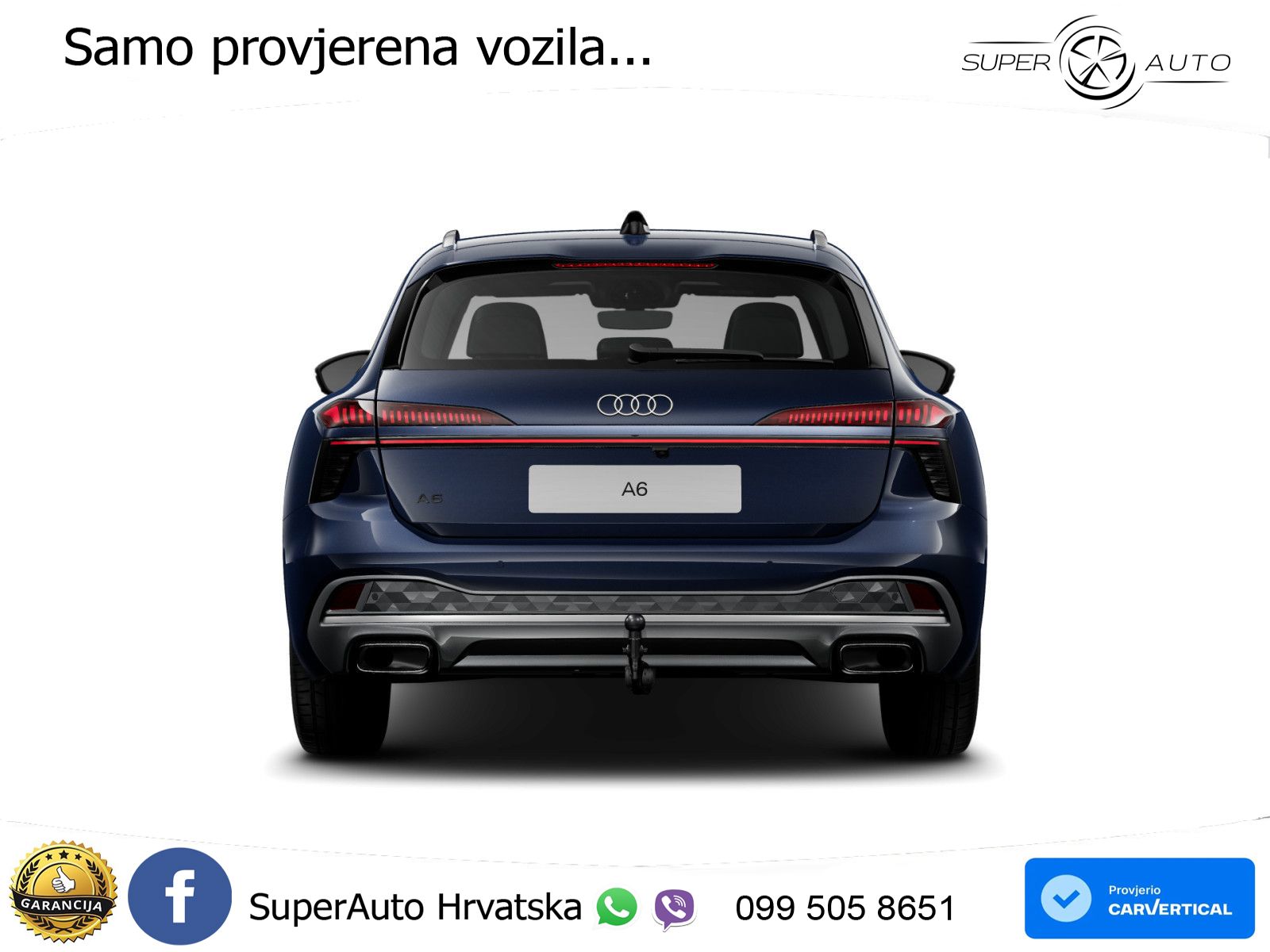 Audi A6 2.0 TFSI (204 KS) S tronic advanced LED+GR SJED+ACC