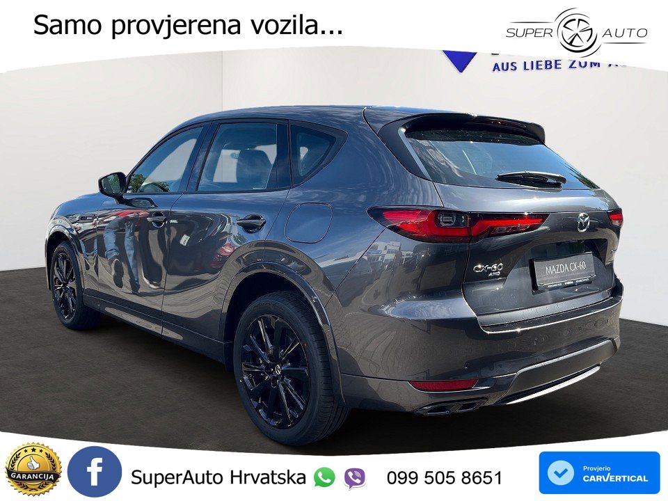 Mazda CX-60 2.5 e-Skyactiv (328 KS) AWD Automatic MATRIX+GR SJED+KAM