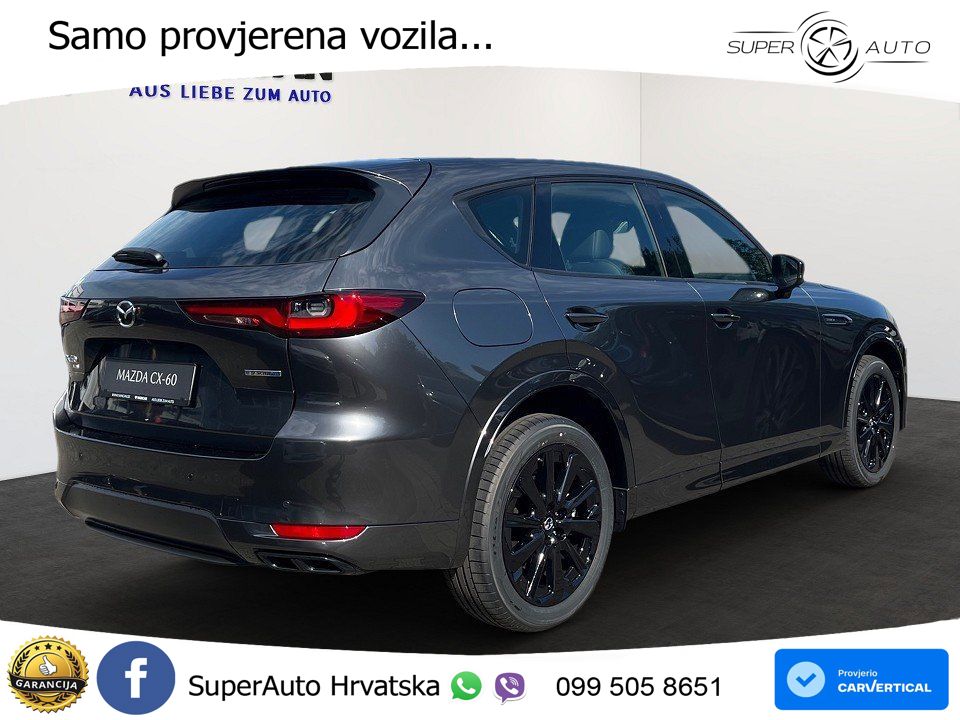Mazda CX-60 2.5 e-Skyactiv (328 KS) AWD Automatic MATRIX+GR SJED+KAM