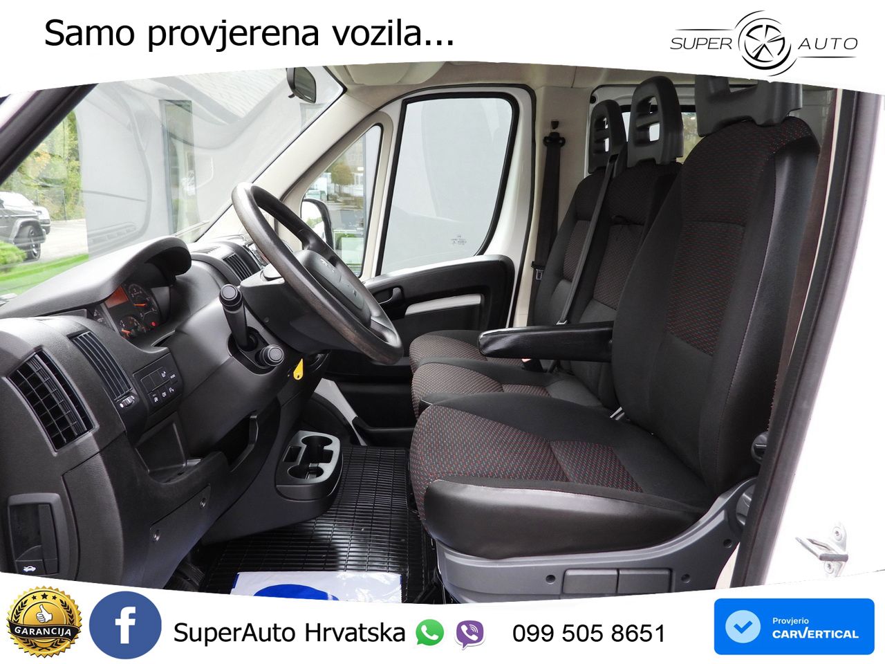 Peugeot BOXER PRITSCHE DOPPELKABINE DOKA 7 SITZE 140 KS