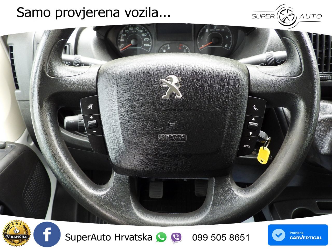 Peugeot BOXER PRITSCHE DOPPELKABINE DOKA 7 SITZE 140 KS