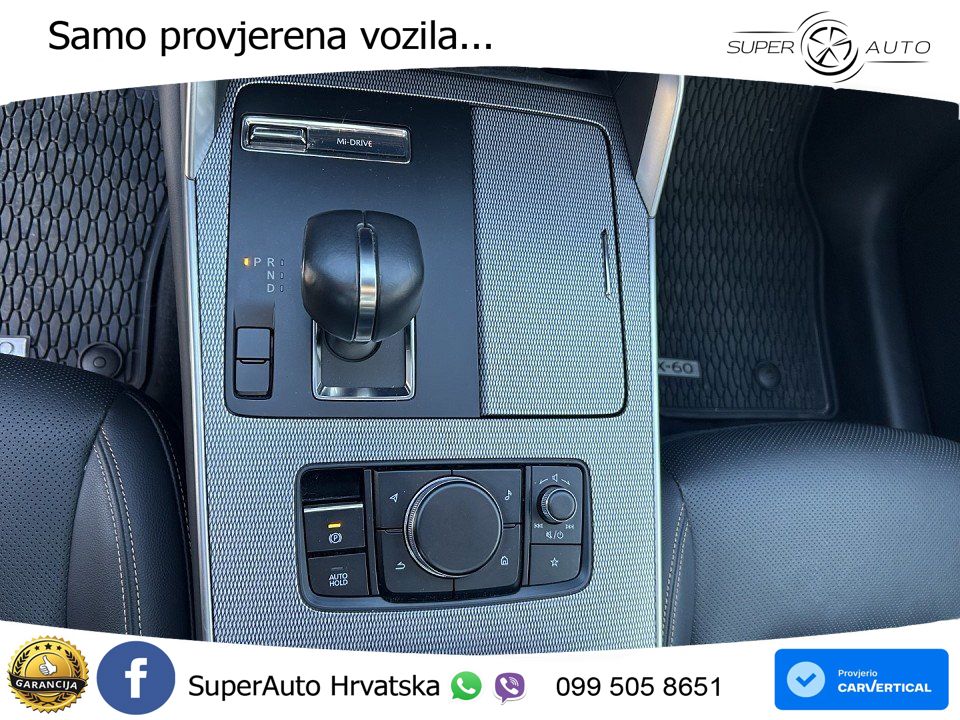 Mazda CX-60 3.3 e-Skyactiv D (200 KS) Automatic LED+GR SJED+ACC