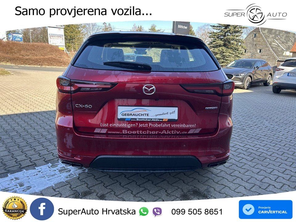 Mazda CX-60 3.3 e-Skyactiv D (200 KS) Automatic LED+GR SJED+ACC