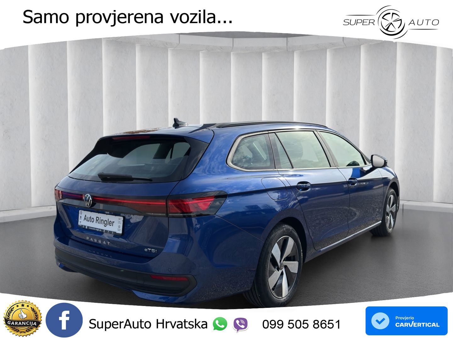Volkswagen Passat Variant 1.5 eTSI (150 KS) DSG LED+GR SJED+ACC