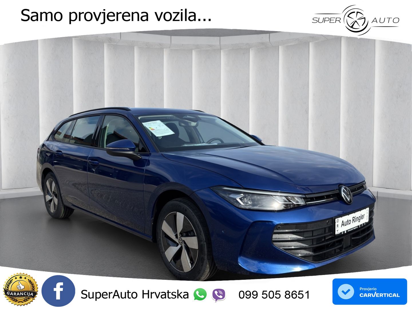 Volkswagen Passat Variant 1.5 eTSI (150 KS) DSG LED+GR SJED+ACC
