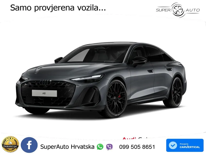 Audi A6 2.0 TFSI (367 KS) e-hybrid quattro S tronic S line LED+GR SJED+ACC