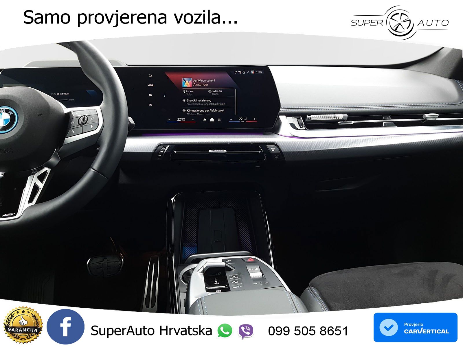 BMW iX1 68 kWh (313 KS) xDrive30 M Sport LED+GR SJED+ACC