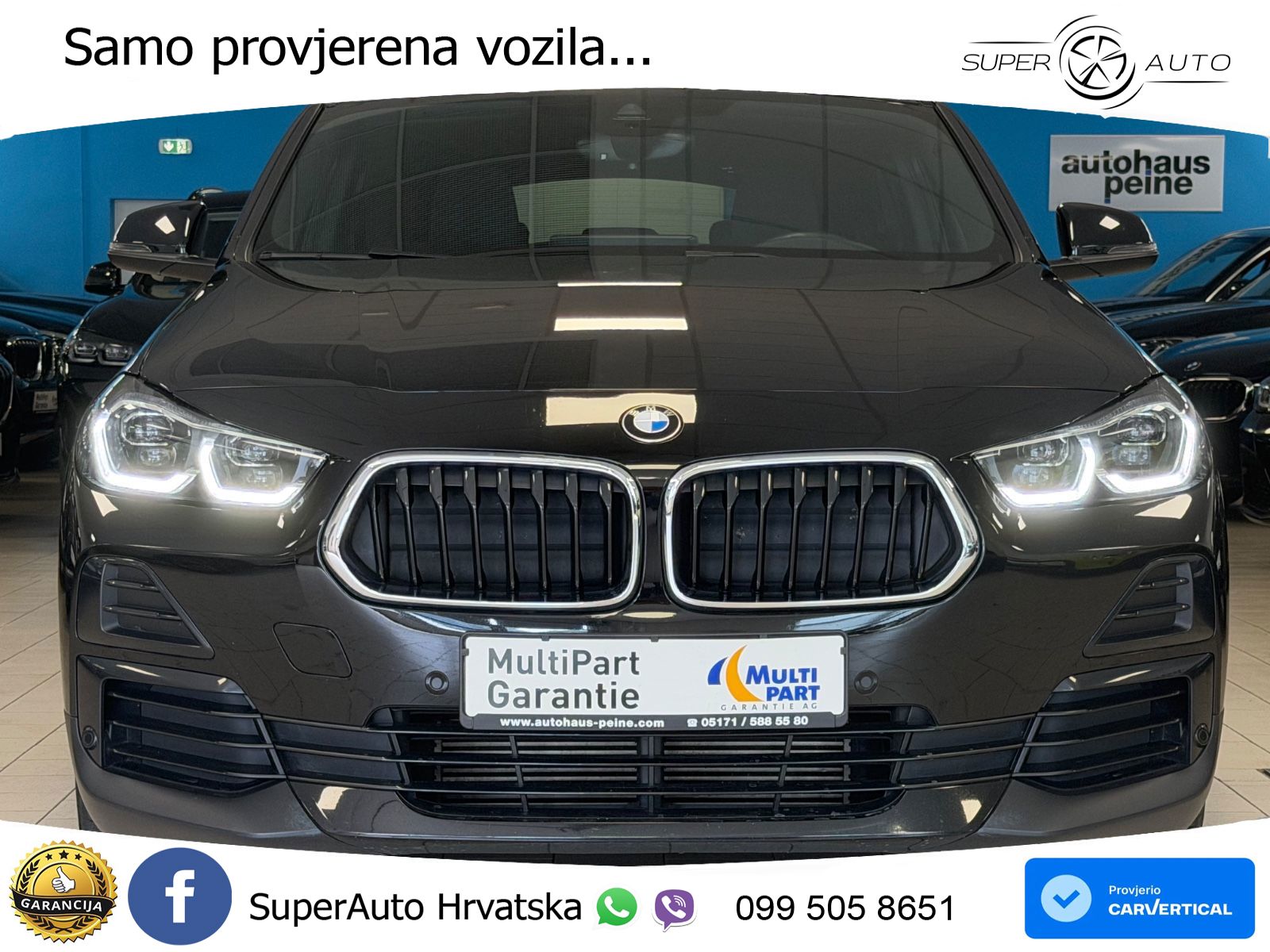 BMW X2 sDrive20d Steptronic LED+GR SJED+ACC