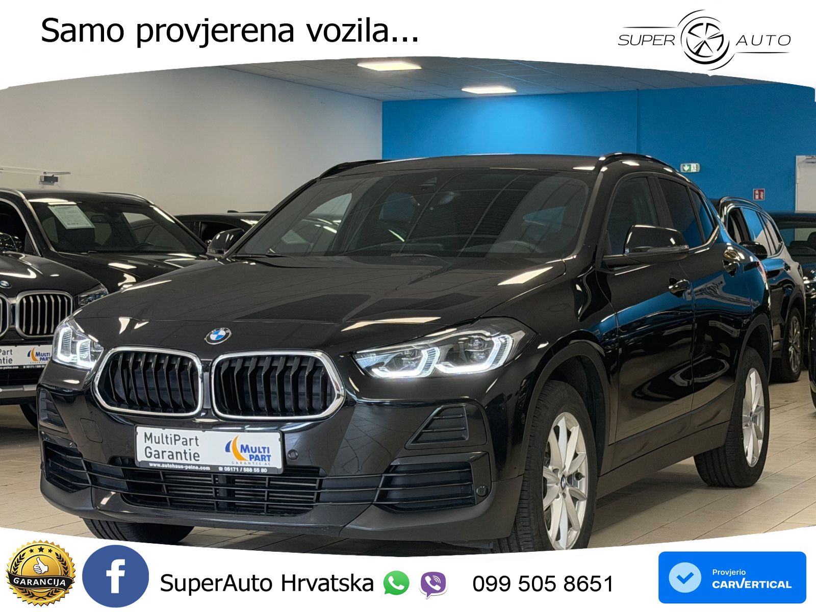 BMW X2 sDrive20d Steptronic LED+GR SJED+ACC