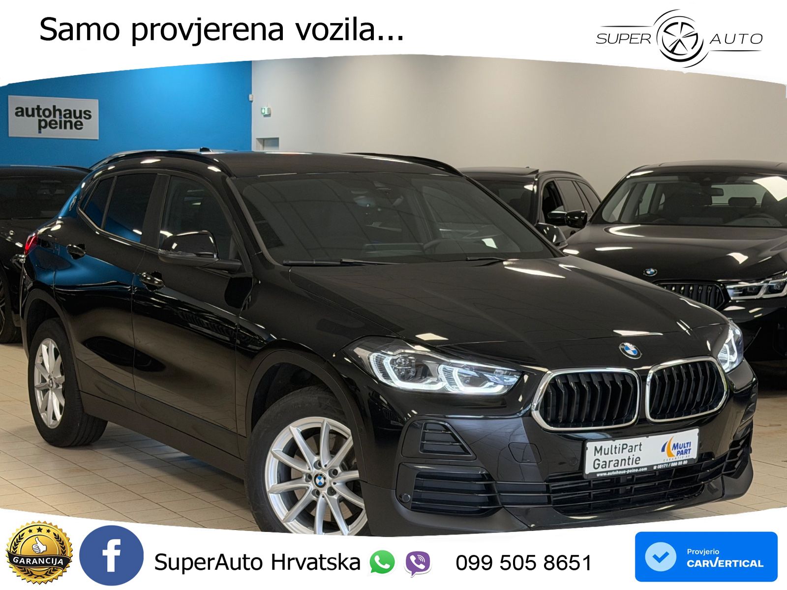 BMW X2 sDrive20d Steptronic LED+GR SJED+ACC