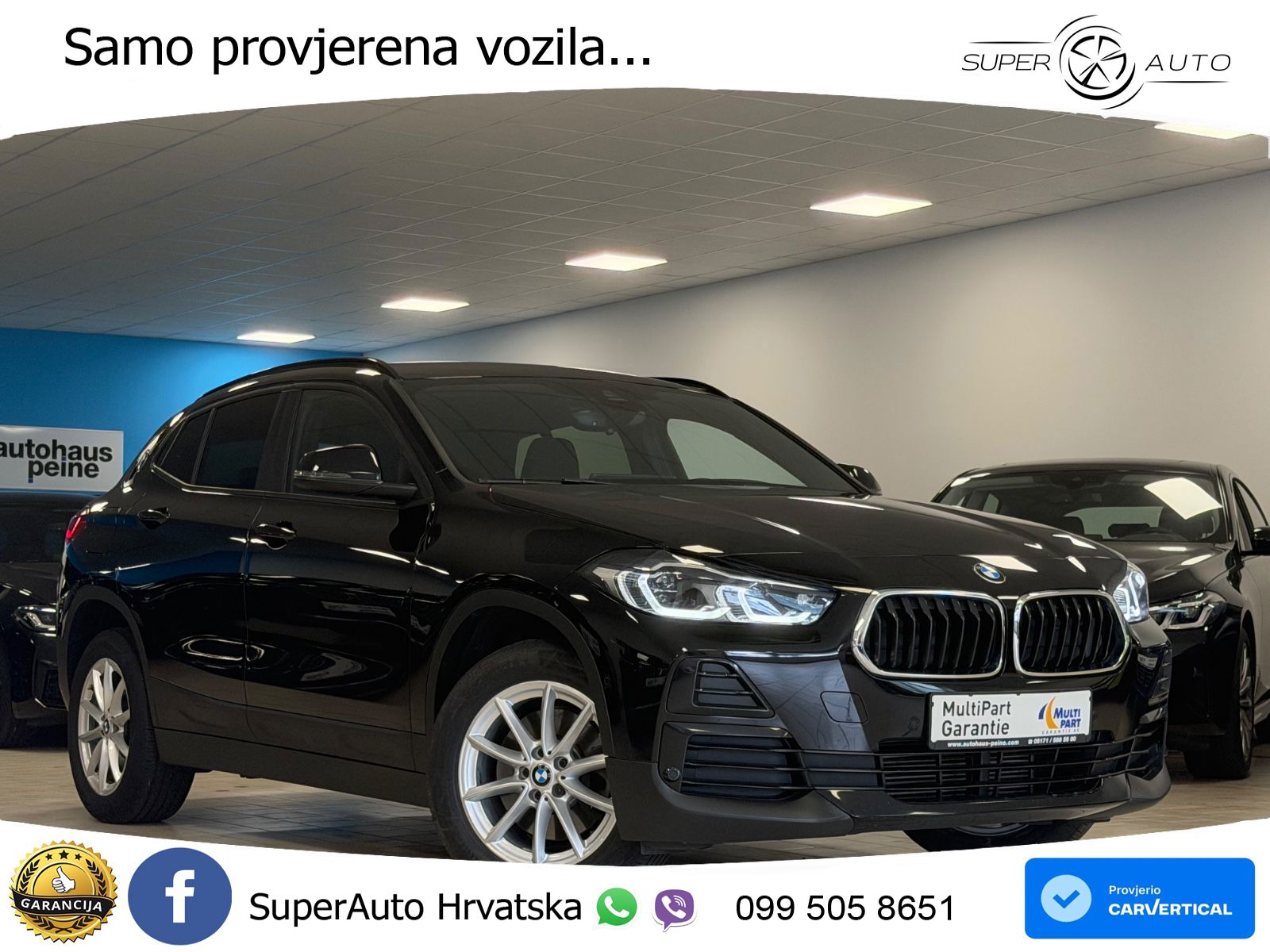 BMW X2 sDrive20d Steptronic LED+GR SJED+ACC