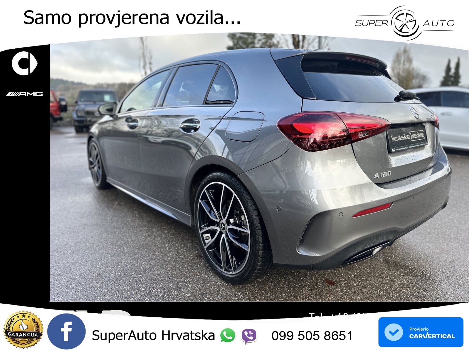 Mercedes-Benz A 180 7G-DCT LED+GR SJED+ACC