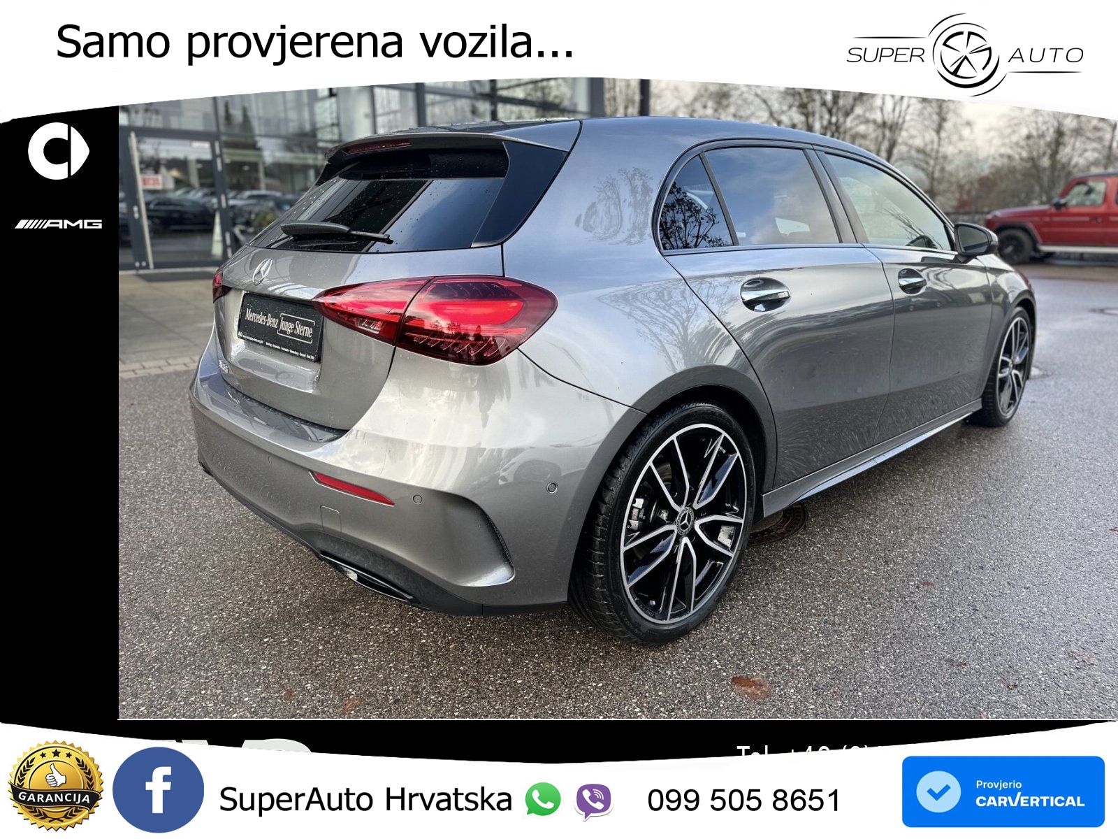Mercedes-Benz A 180 7G-DCT LED+GR SJED+ACC