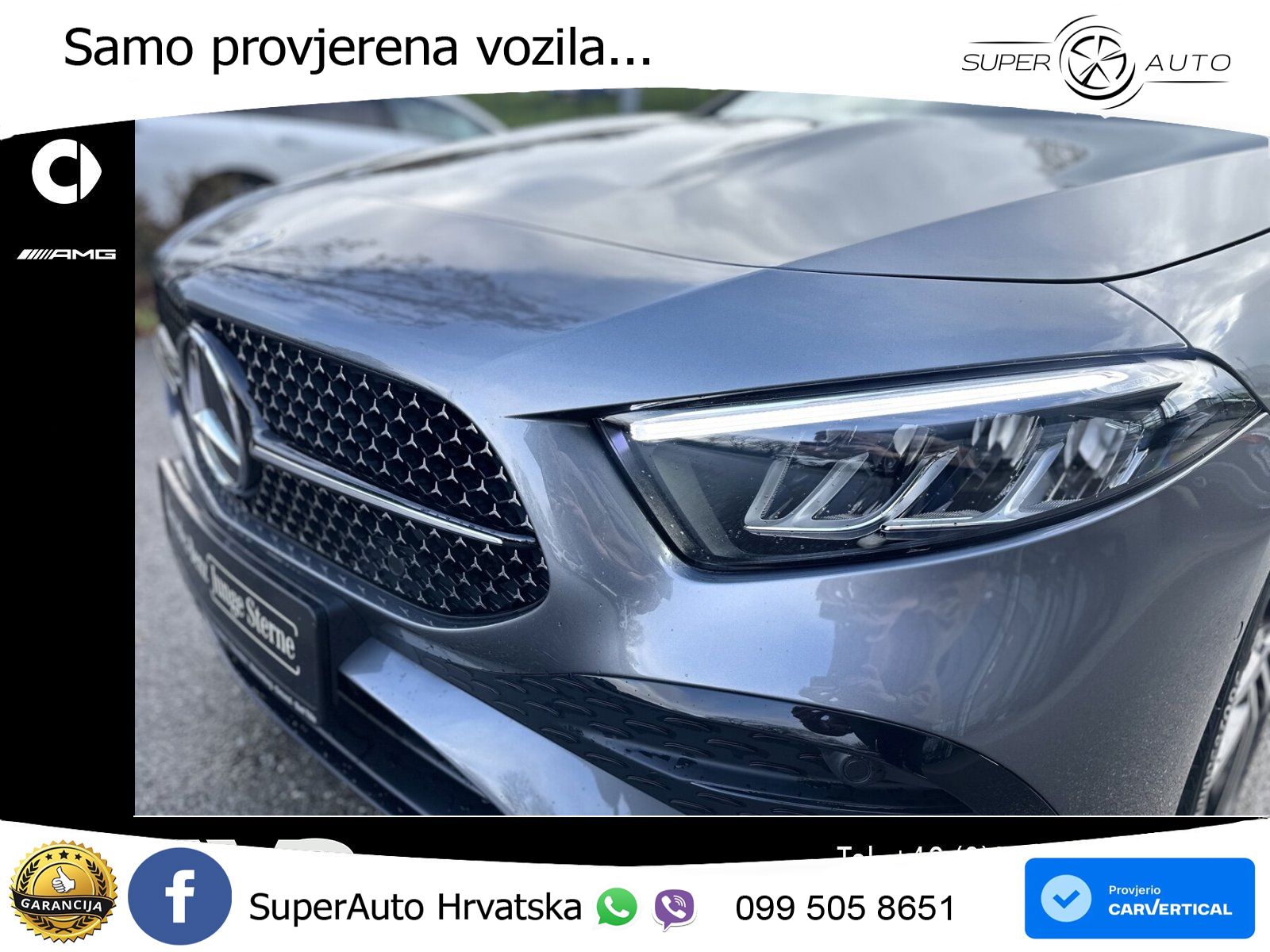 Mercedes-Benz A 180 7G-DCT LED+GR SJED+ACC