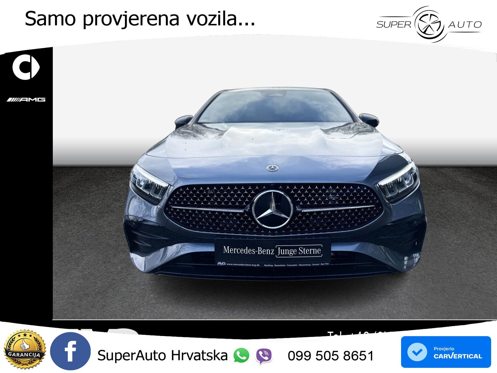 Mercedes-Benz A 180 7G-DCT LED+GR SJED+ACC