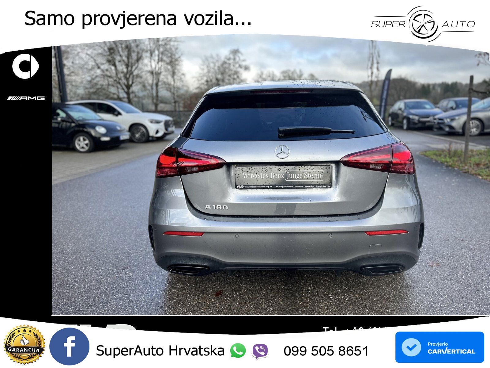 Mercedes-Benz A 180 7G-DCT LED+GR SJED+ACC