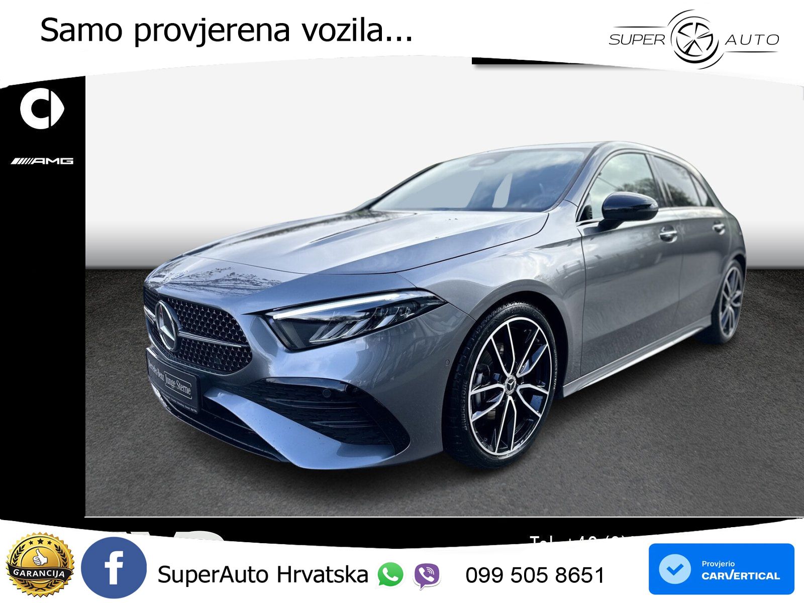 Mercedes-Benz A 180 7G-DCT LED+GR SJED+ACC