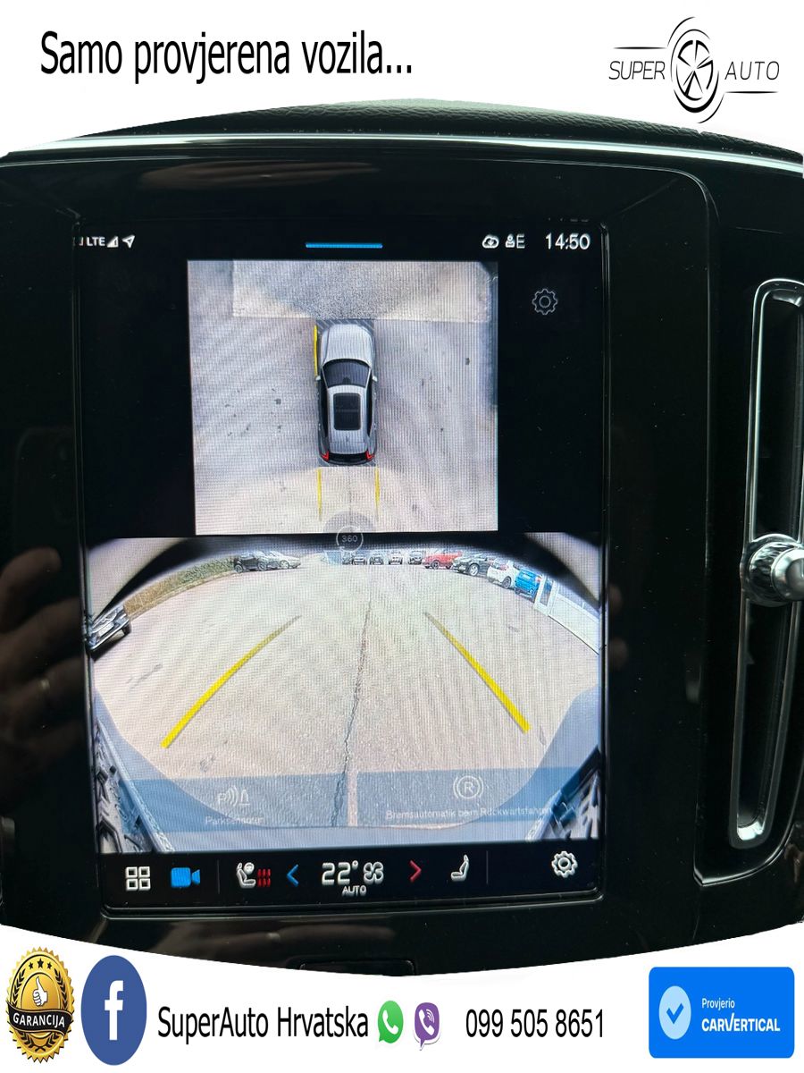 Volvo XC40 2.0 B3 163 KS Automatic LED+GR SJED+ACC