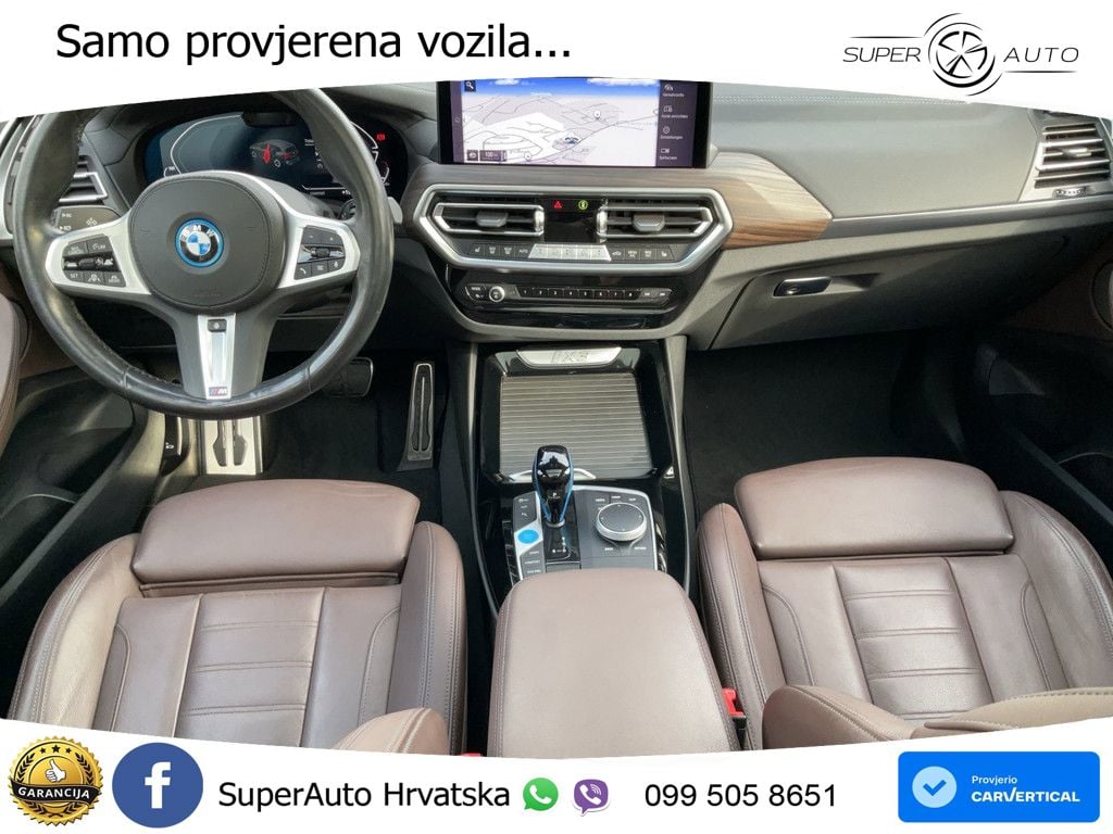 BMW iX3 80 kWh (286 KS) ACC+HEAD+GR SJED+360+PANO