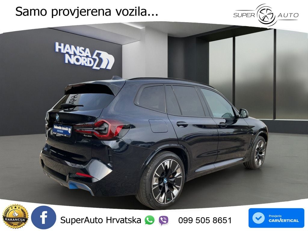 BMW iX3 80 kWh (286 KS) ACC+HEAD+GR SJED+360+PANO