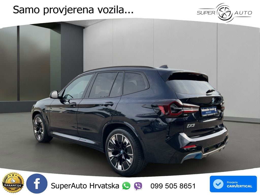 BMW iX3 80 kWh (286 KS) ACC+HEAD+GR SJED+360+PANO