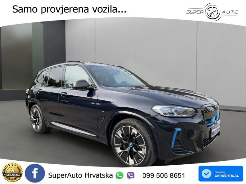 BMW iX3 80 kWh (286 KS) ACC+HEAD+GR SJED+360+PANO