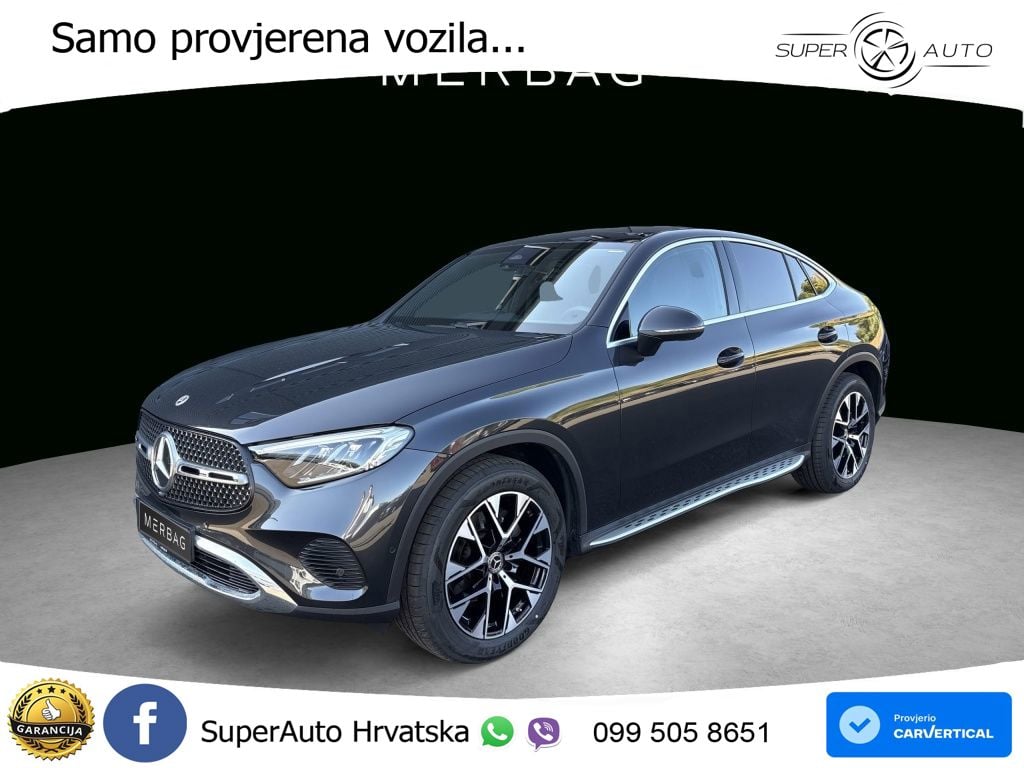Mercedes GLC Coupe 220d (197 KS) 4MATIC 9G-TRONIC LED+GR SJED+ACC