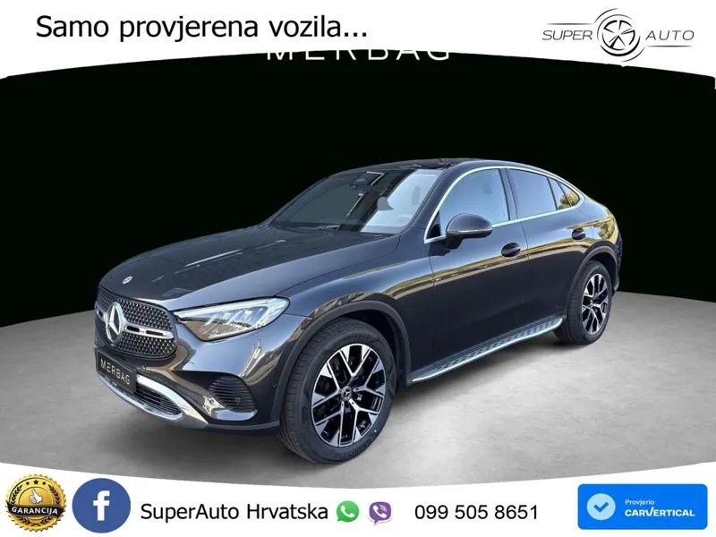 Mercedes GLC Coupe 220d (197 KS) 4MATIC 9G-TRONIC LED+GR SJED+ACC