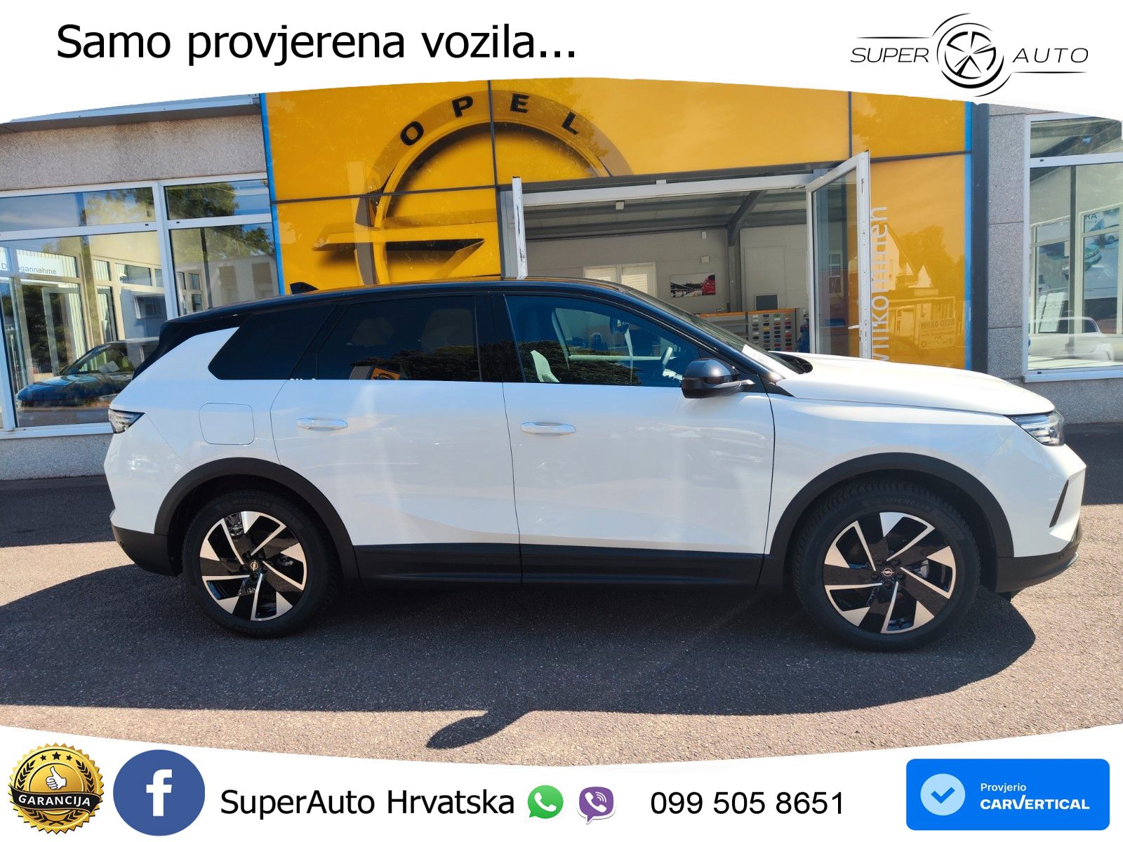 Opel Grandland 1.2 Turbo (145 KS) Hybrid eDCT GS LED+GR SJED+ACC